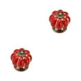 thumbnail image 4 of relayinert Poignées de Porte Poignée de Tirage Poignée de Porte Mobilier de Salon Quincaillerie Décoration Rouge 2ensemble, 4 of 6