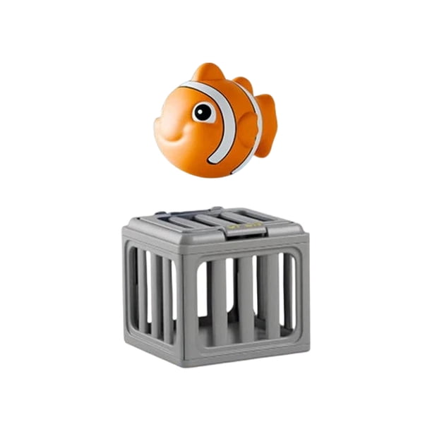 Piscina infantil de buceo, fácil de desmontar, 7,6 x 7,6 x 7,5 cm, juego de piscina flotante con animales para nadar y bucear, uso versátil para niños y niñas, verano, patio trasero