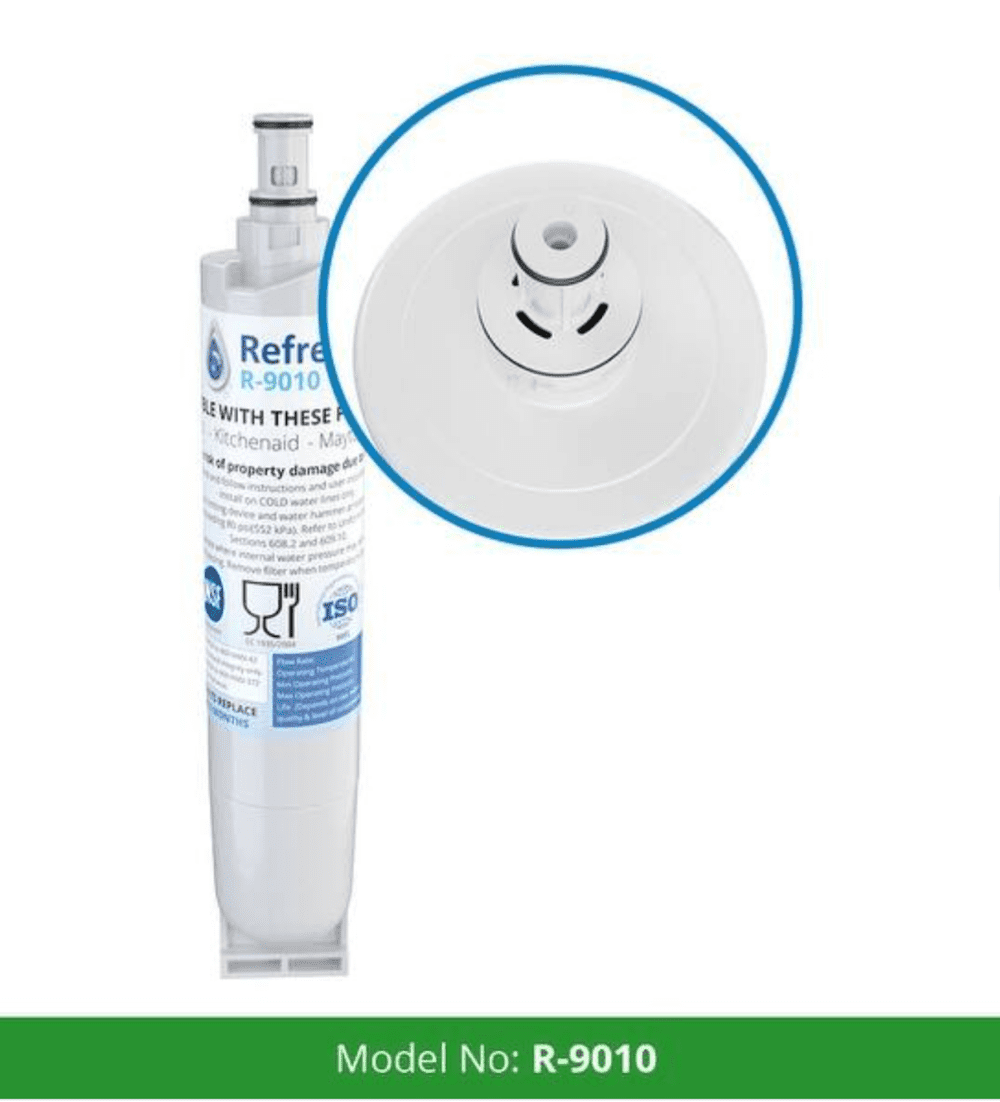 Refresh R-9010 Replacement Refrigerator Water & Ice Filter, 3-pack