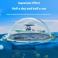 thumbnail image 6 of Bigcan Dome Port for DJI Osmo Action 5 Pro/4/3, 30M Waterproof Diving Dome Lens with 95% Light Transmission, Semi-Hemispherical Split Waterline for Underwater Photography, 6 of 10