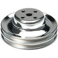 thumbnail image 2 of Trans-Dapt 8301 TDP8301 W/P PULLEY DBL SBF CHRM Fits select: 1966 FORD MUSTANG, 1966 FORD GALAXIE, 2 of 2