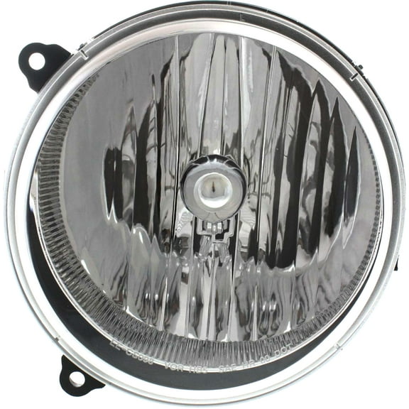 Headlight Compatible With 2005-2007 Jeep Liberty Left Driver Halogen With bulb(s)