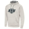 thumbnail image 2 of Men's Antigua Cream Los Angeles Kings Big Logo Victory Pullover Hoodie, 2 of 3