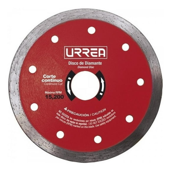 Disco De Diamante Indust. Corte Continuo 4 1/2 Ddic45 Urrea Urrea DDIC45