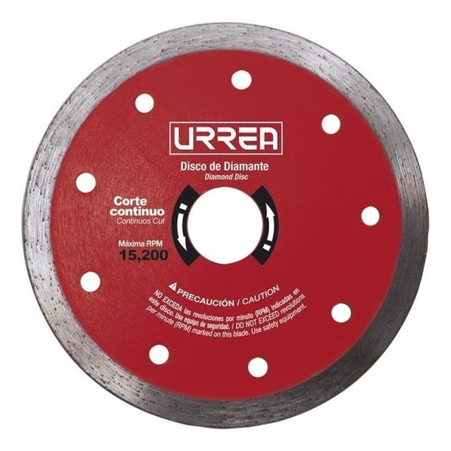 Disco De Diamante Indust. Corte Continuo 4 1/2 Ddic45 Urrea Urrea DDIC45