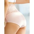 thumbnail image 6 of Buankoxy High Waisted Underwear for Women Cotton Breathable Briefs Lace Panties 6 Pack,Size 9, 6 of 6