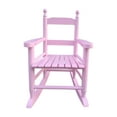 thumbnail image 2 of SESSLIFE Childs Rocking Chairs, Classic Hand-Made Wooden Rockers for Boys and Girls, Vintage Style Colonial Kid's Seats, Childrens Furniture Rocker, 2 of 9