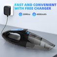 thumbnail image 6 of ATUPEN Car Vacuum Cleaner, 9000PA Suction Car Dusters LED Light Home Office Sofa Pet Hair Car Accessories, 6 of 7