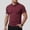 #346-Wine, variant on Ceisia Men's Fall/Winter Gift Casual Striped Knitted Fabric Turndown Collar/Lapel Long Sleeve Sweater - Comfortable Daily Out door Wear