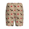 thumbnail image 4 of Yiaed German Shepherd Dog for Men's Soft Sleep Pajama Short Lounging Pajama Shorts-Large, 4 of 8