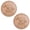 Copper Bird Drinking, variant on 2 Pack Thickened Copper Bird Bath Disc, 0.6mm Heavy Duty Plain Copper Support Plate with Three-Point Base, Stable Non-Slip Decorative Tray Mat Universal for Outdoor Bird Bath Bowl Yard Garden Decor