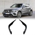 thumbnail image 4 of Front Bumper Splitter Spoiler Fog Light Canard for GLC-Class X253 2016-2019 GLC260 300 GLC43 Black, 4 of 4