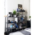 thumbnail image 2 of Mainstays 4 Shelf Storage Shelving Unit, Black, 2 of 2