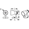 thumbnail image 2 of Sea-Dog Cabin Reading Light w/Touch Dimmer  USB Port [400715-3], 2 of 2