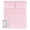 Blush Pink, variant on Striped Solid Microfiber King Size Sheet Set with Deep Pockets & 3 Adjustable Sheet Straps