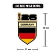 thumbnail image 3 of Imán HONAV Logo Oficial de Alemania del Mundial de la FIFA, 3 of 3