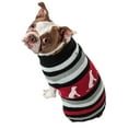 thumbnail image 4 of Pet Life ® Dog Patterned Fashion Striped Ribbed Turtle Neck Dog Sweater, 4 of 6