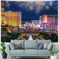 thumbnail image 4 of Autua Las Vegas Night Background Casino City Night Fireworks USA Cityscape Hotel and Casino Background Las Vegas Theme Party Decoration Photo Studio Props 40x30inch, 4 of 6