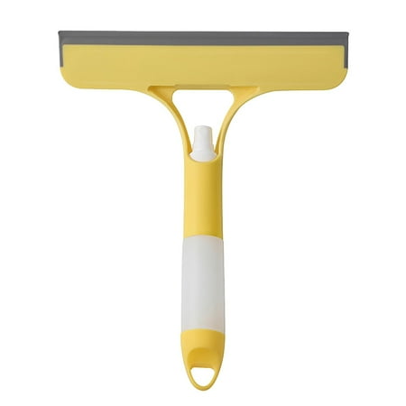 

Three in One Glass Scraping Glass Brush Window Cleaning Brush Household Multi-Function Sponge Brush With Sprayer Window Sill Cleaner Tool Clearance