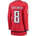 thumbnail image 3 of Women's Fanatics Alexander Ovechkin Red Washington Capitals Captain Patch Home Breakaway Player Jersey, 3 of 3