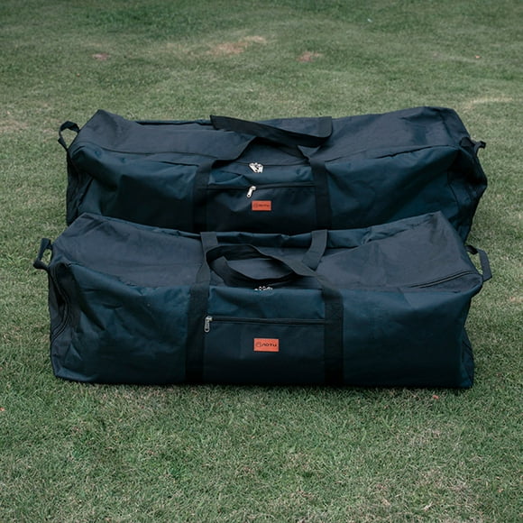 Clearance under $5 Usloyux Heavy Duty Extra Large Duffle with Zipper, Durable & Water Resistant. Perfect as Camping Bag Travel Storage Tent Storage Sports Equipment Bag For Coaches & More