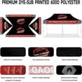 Custom Canopy Tent 10x10 with Logo, Personalized Pop Up Canopy Tent
