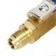 thumbnail image 3 of 6PCS Refrigerant Angled Compact Ball Valve Fit for R410A R134A R12 R22 R502 AC HVAC Refrigeration Charging Hoses, 3 of 5
