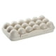 thumbnail image 3 of Naiovety Soporte para bandeja de huevos Venta caliente de huevos Caja de almacenamiento Refrigerador Almacenamiento para frutas y verduras Organizadores de utensilios de cocina Caqui 18 cuadrícula, 3 of 6