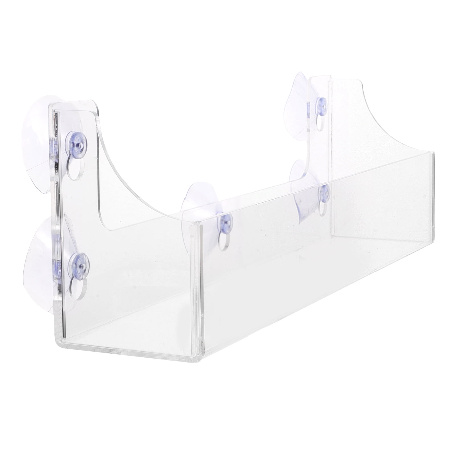 Raindrops Clear Acrylic Cup Refrigerator Rack Organizer, Hanging Drink Storage Bin for Home Kitchen and Store Fridges