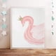 thumbnail image 4 of Juego de 3 carteles de 30 x 40 cm para habitación de niña, cuadros rosas, decoración de pared, pintura sobre lienzo, regalos de cumpleaños NPTWC003-M, 4 of 6