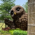 thumbnail image 4 of Ornement Hibou de Cour en Résine, Design Réaliste, Matériau Durable pour l'Extérieur, Ajoute une Atmosphère Naturelle, 4 of 8