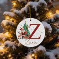 thumbnail image 5 of Suministros de decoración navideña, 26 letras para árbol de Navidad, adornos colgantes para árbol de Navidad, adornos navideños personalizados para bricolaje, decoración navideña, decoración colgante, 5 of 5