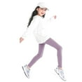 thumbnail image 5 of 2-12T Toddler Little Girls Athletic Leggings, Uccdo Big Girls Dance Running Yoga Pants Workout Active Tights, 5 of 6