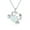 Silver-White, variant on Bling Jewelry Womens Nautical Gemstone Blue Opal Crab Pendant Necklace Sterling Silver