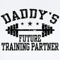 thumbnail image 2 of CafePress - Daddy's Future Training Partner Infant Bodysuit - Baby Light Bodysuit, Size Newborn - 24 Months, 2 of 4