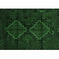 thumbnail image 1 of Ahgly Company Indoor Rectangle Persian Emerald Green Traditional Area Rugs, 8' x 12', 1 of 4