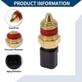 thumbnail image 3 of Sensor de temperatura del refrigerante del motor Unique Bargains No.TS380/F65F10884AA Sensor de temperatura del agua para Ford E-150 Base Chateau XL XLT 4.6L V8 - Gas 5.4L V8 - Gas, 3 of 6