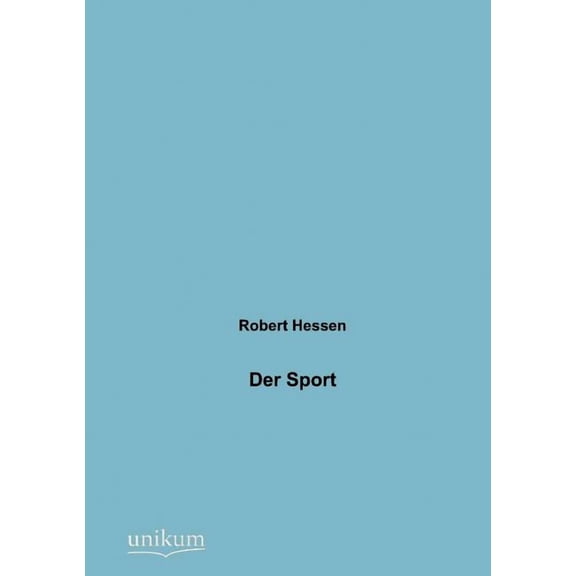 Der Sport (Paperback)