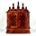 Home and Bazaar Rajasthani Ethnic Handcrafted Wooden Temple/Mandir/Pooja Ghar/Mandapam