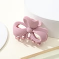 thumbnail image 4 of WIFKLSIIPG Pince à Cheveux Nœud Papillon pour Femmes Pince Simple Givrée Accessoires pour Cheveux, 4 of 4
