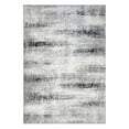 thumbnail image 1 of 594580 Zielle Soft Shag Painterly Modern Rug Gray Area Rug Rectangle 3'9" x 5'9", 1 of 3