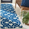 thumbnail image 2 of SAFAVIEH Four Seasons Lilibeth Geometric Area Rug, Navy/Ivory, 5' x 8', 2 of 8
