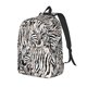 thumbnail image 1 of Balery Leopard And Zebra Mochila Clásica Impresa Básica para Viaje, Mochila Escolar Resistente al Agua, Mochila de Lona con Correas Ajustables-Small, 1 of 5