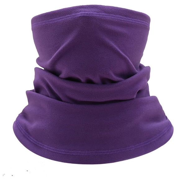 Namzi Winter Neck Gaiter Warmer for Cold Weather Skiing Cycling Outdoor Sports-Small-Purple