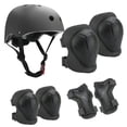 thumbnail image 1 of Juego De Casco De Bicicleta para Niños Rodilleras Coderas y Muñequeras Protecciones, 1 of 4