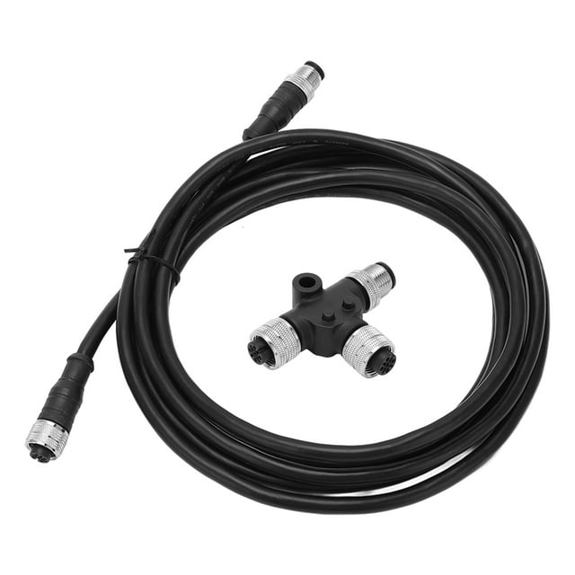 Connecteur en T Marin, Terminaison Appropriée Câble de Barrière à 5 Broches pour Réseaux de Basses pour NMEA 2000