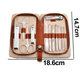 thumbnail image 2 of Kit de herramientas profesionales para el cuidado de las cutículas y las uñas de acero inoxidable para estuche de viaje, 2 of 5