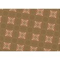 thumbnail image 1 of Ahgly Company Machine Washable Indoor Rectangle Transitional Saddle Brown Area Rugs, 2' x 5', 1 of 7