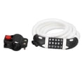 thumbnail image 2 of Bicycle Code Lock, Bike Security Password Lock Bike 5-Digit Code Combination Lock 5-Digit Code  For Landscape Equipment For Outdoor Grills Blue,White, 2 of 8