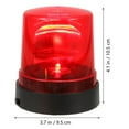 thumbnail image 3 of DEBGFS Police Light Toy Car Toys Red LED Light Toy LED Warning Lamp Toy Firefighter Theme Gift Kids LED Alert Lamp Toy Child, 3 of 6